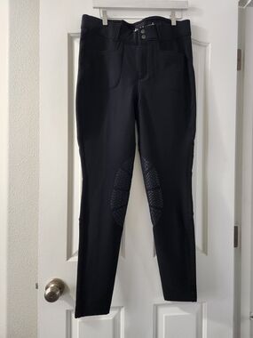 Kerrits Black Fleece-Lined Riding Tights